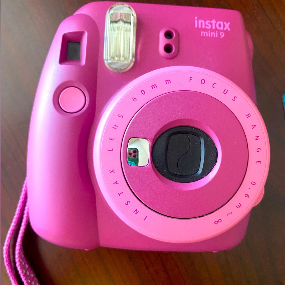 Hot pink Instax fujifilm